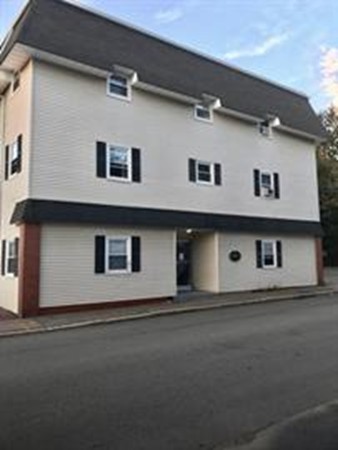 a front view of a house with garage