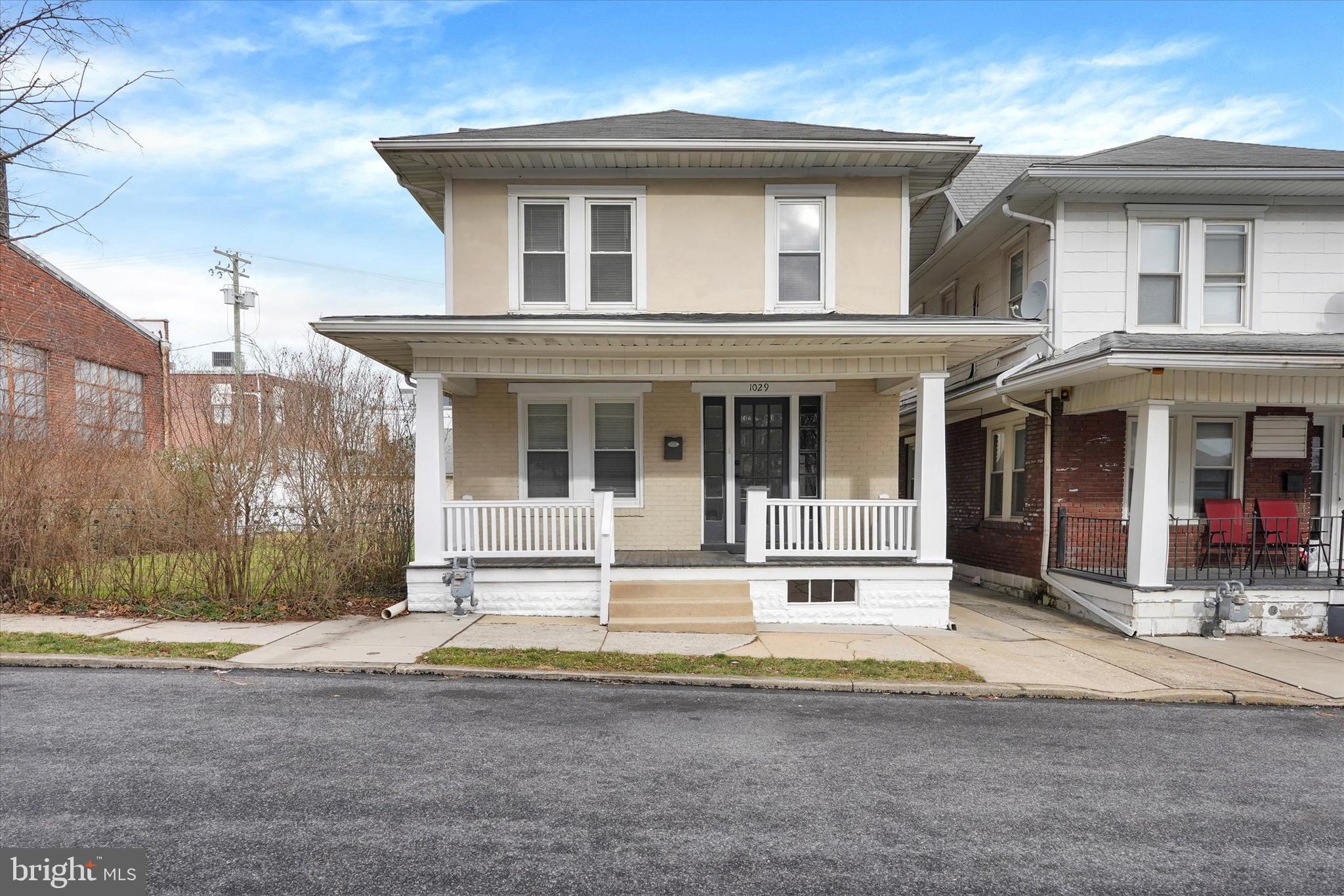 front view of a house