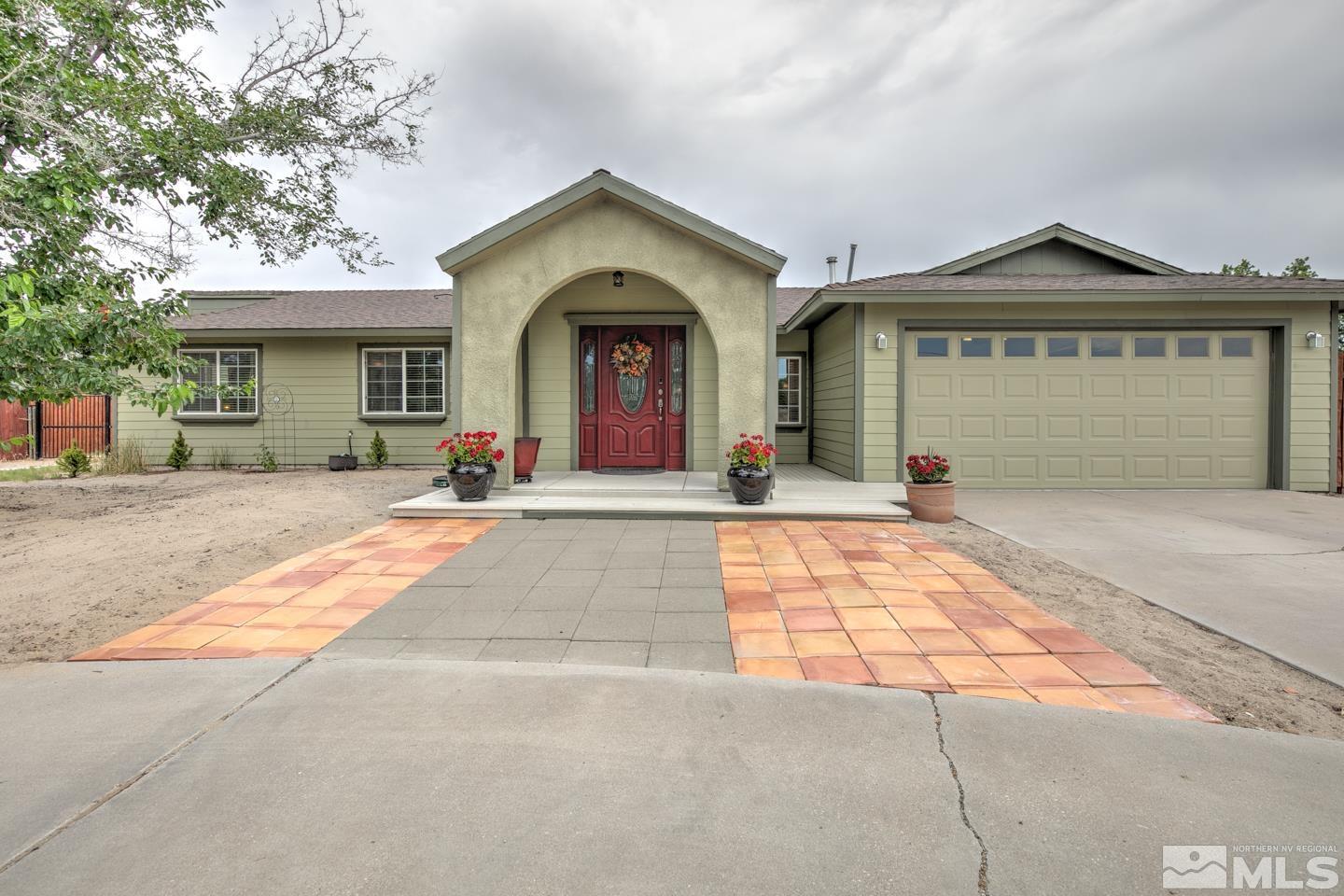 front view of a house