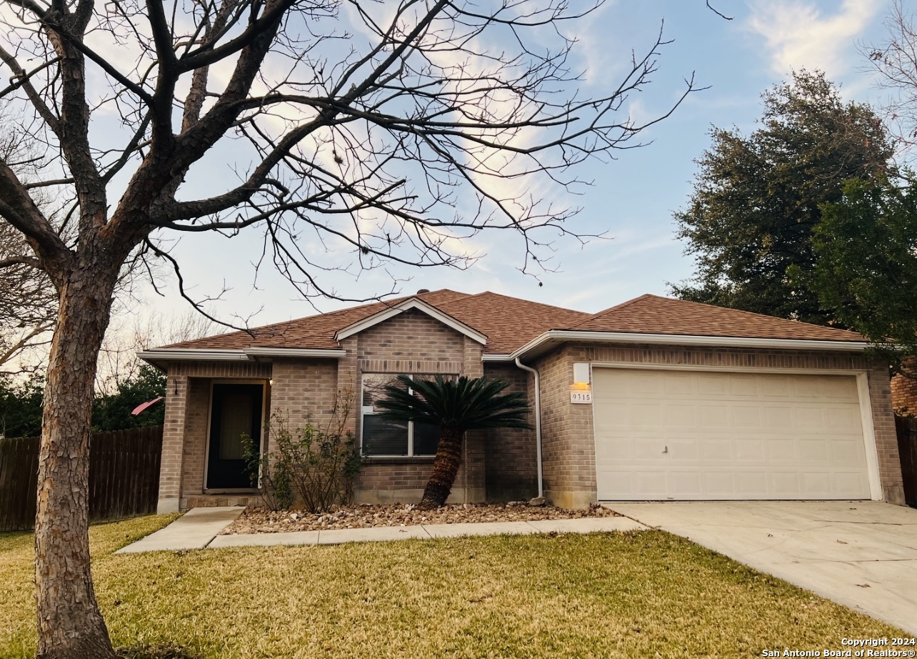 front view of house with a yard