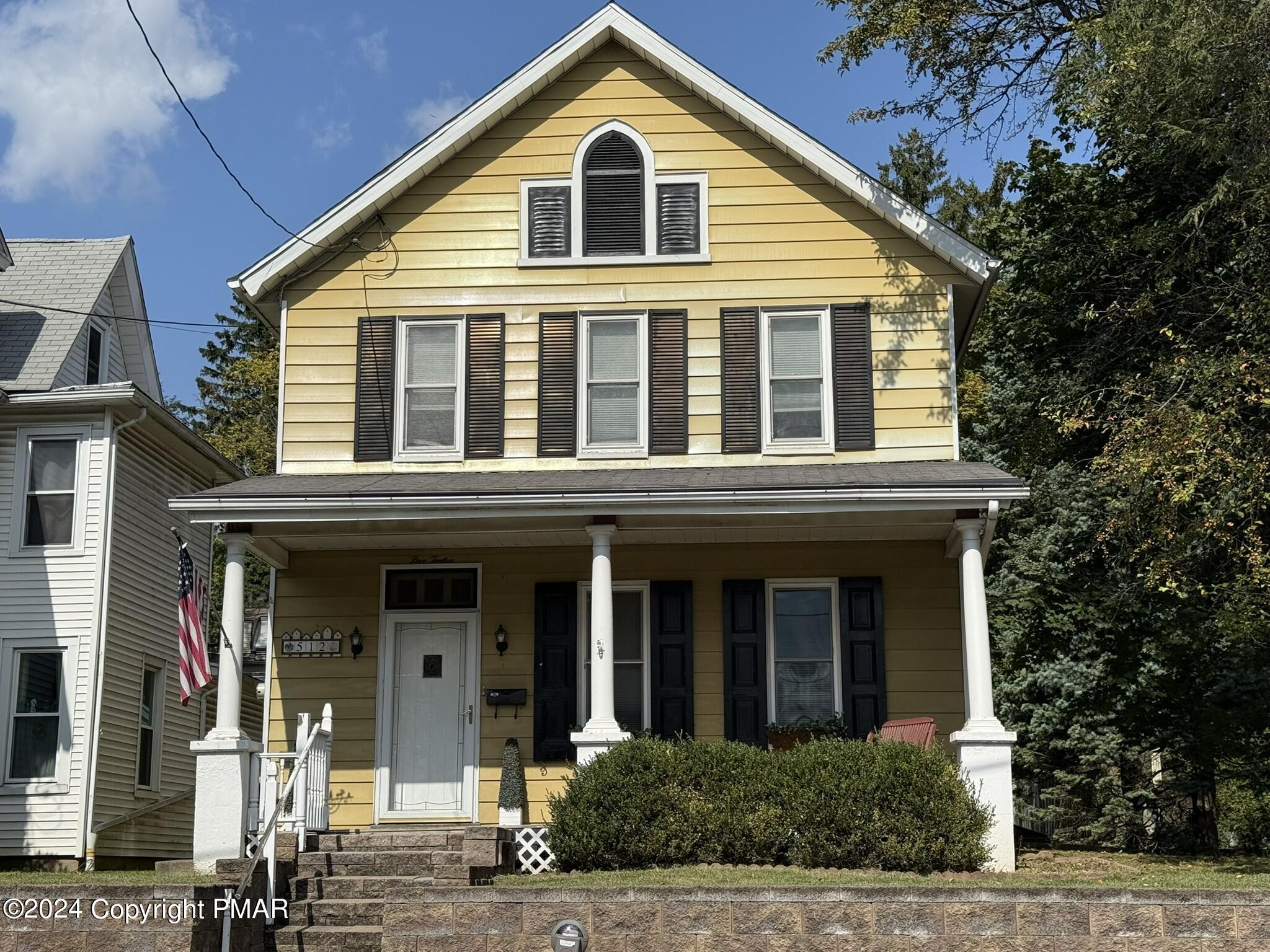 front view of a house