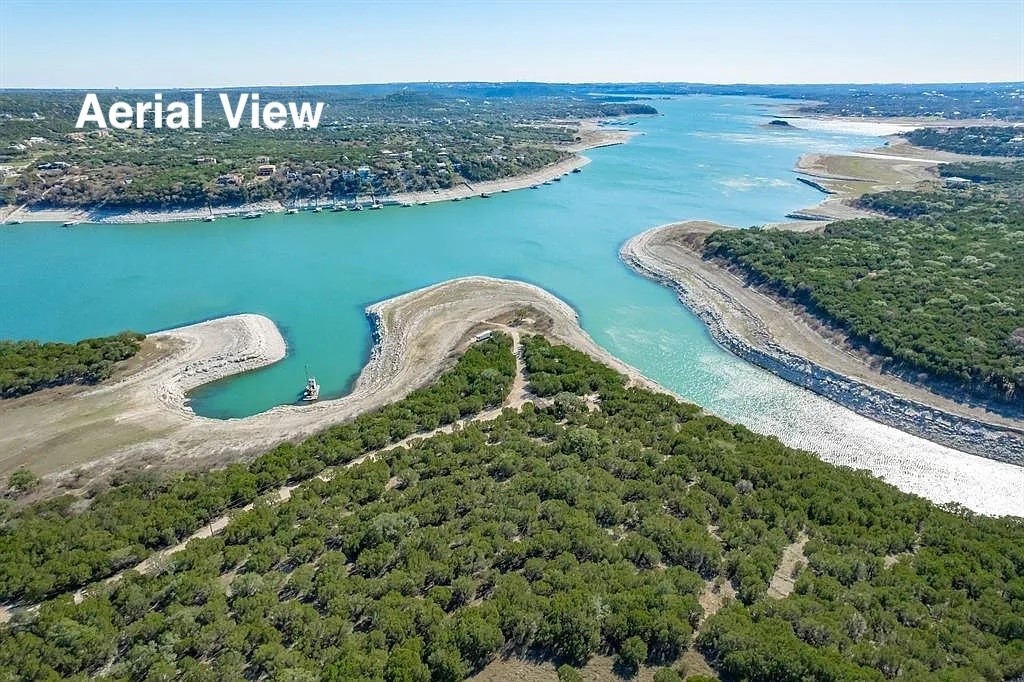 a view of a water pond with an ocean view