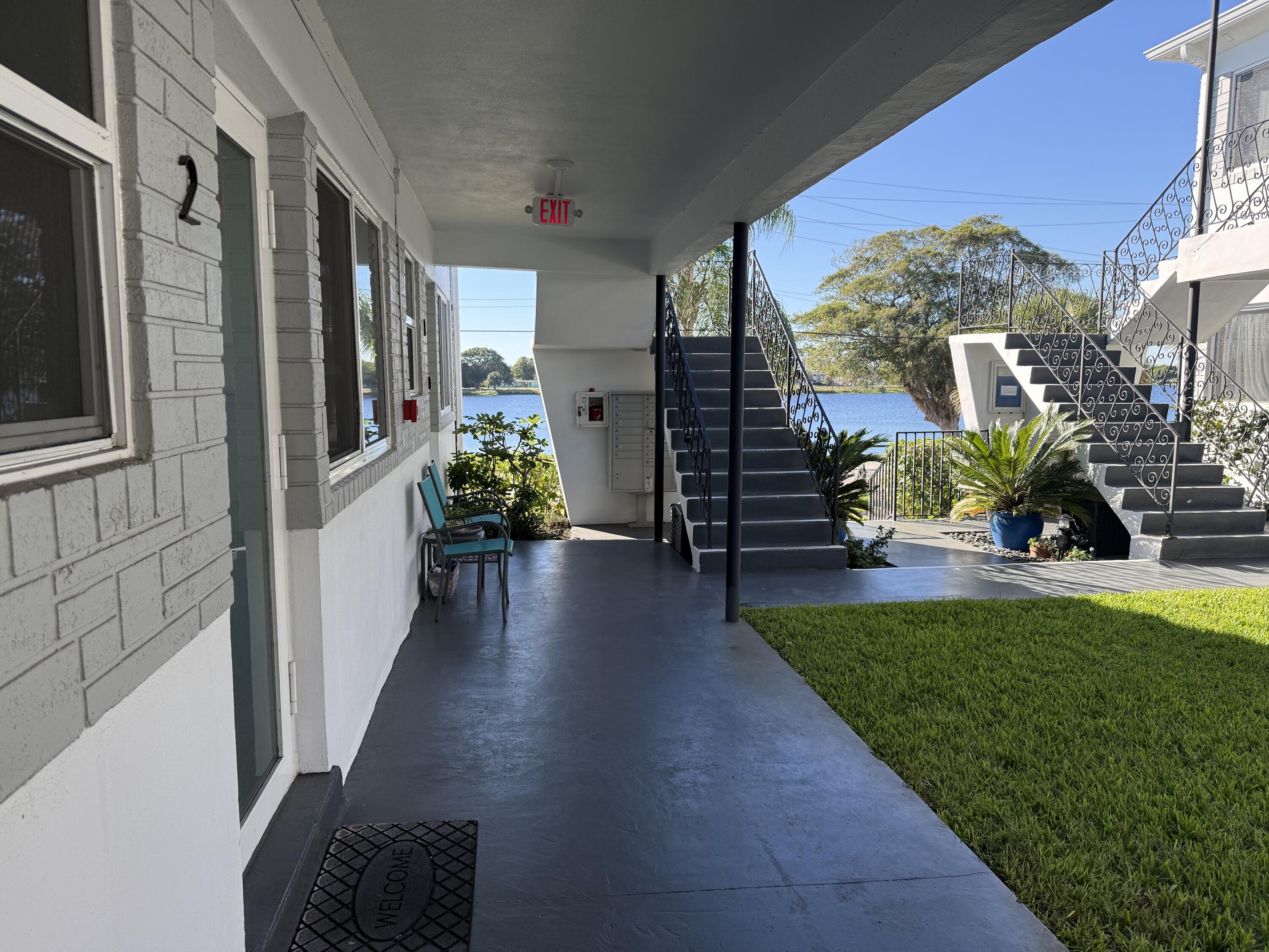 a view of a house with a garden