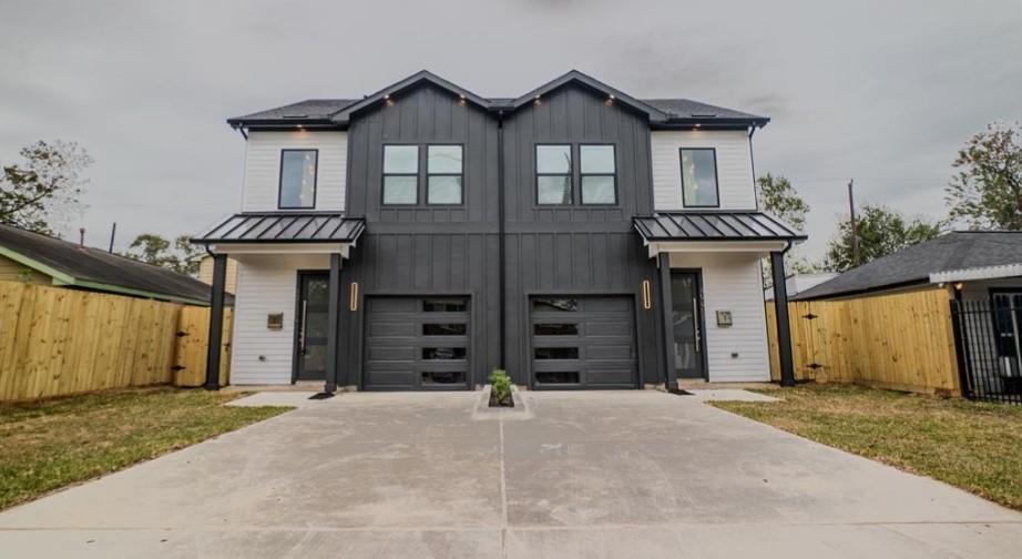 Gorgeous new construction duplex with garage