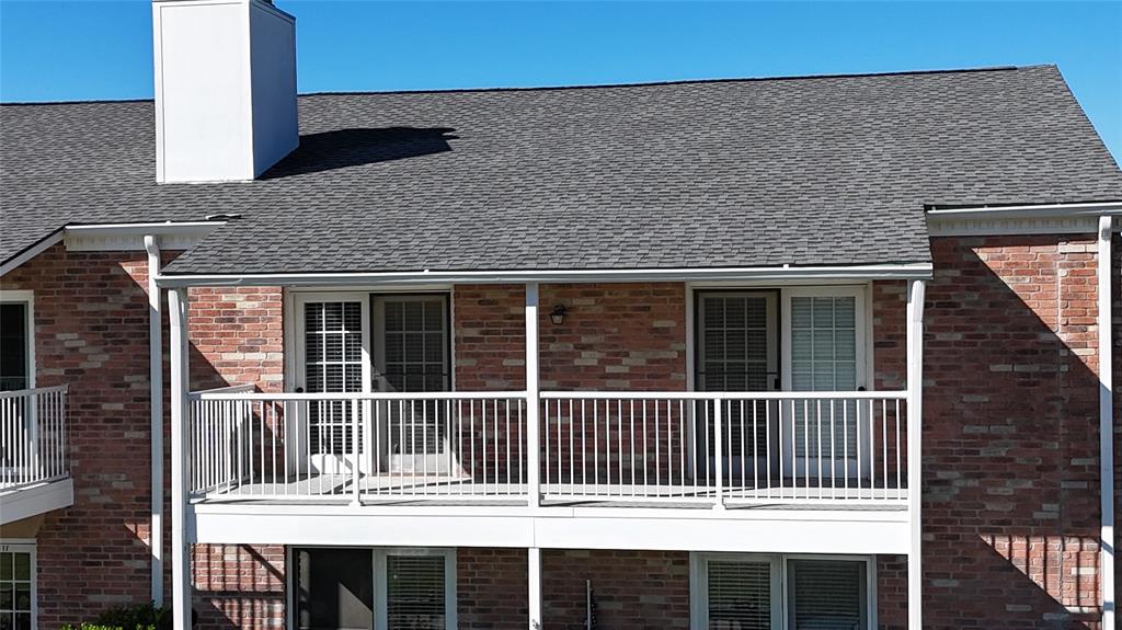 a view of a house with a window