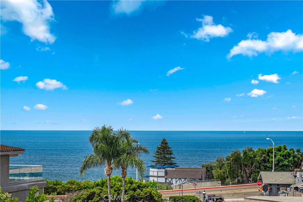 Beautiful view of blue Pacific Ocean from inside your home.