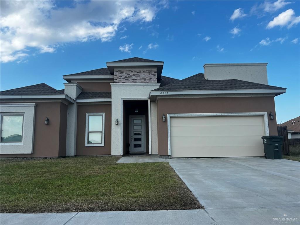 a front view of house with yard