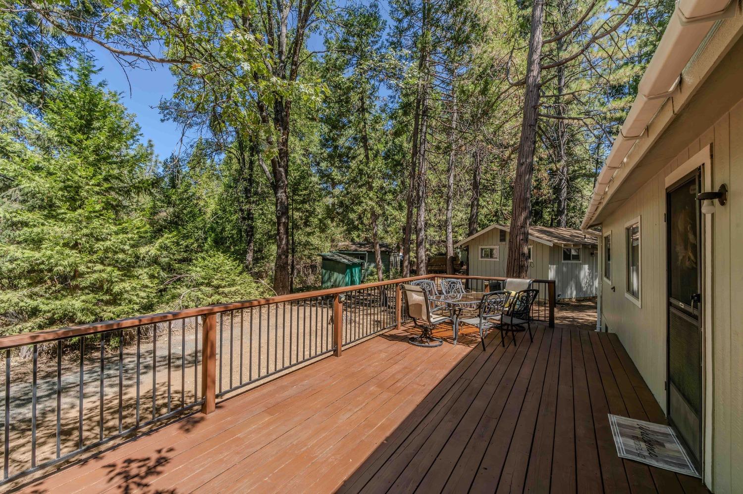 a view of balcony deck and patio