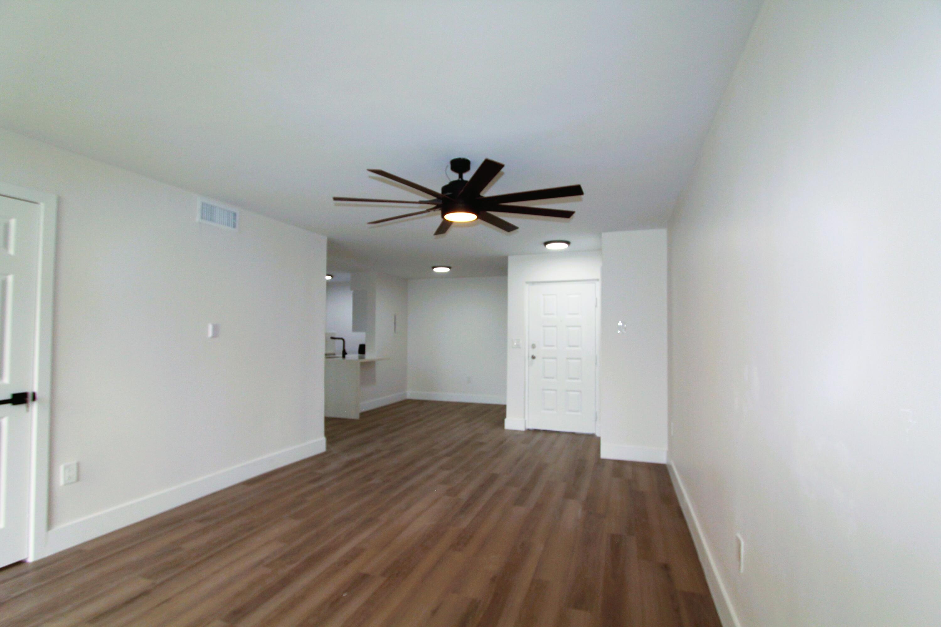 wooden floor in an empty room