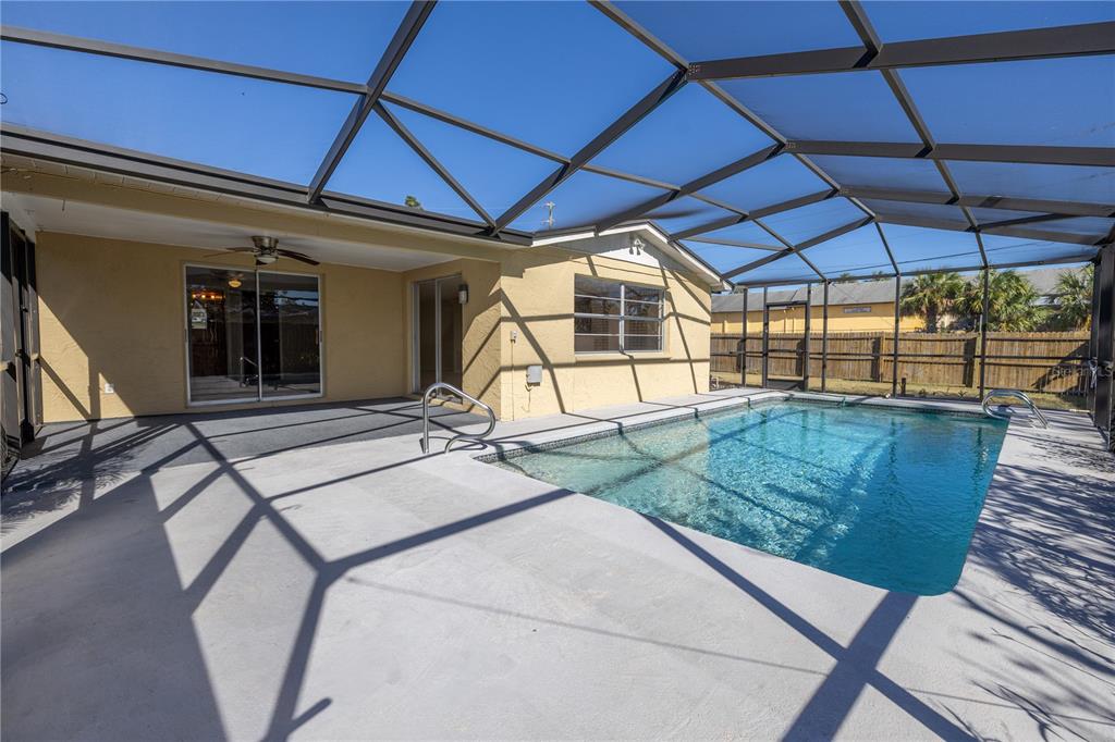 Screened Enclosure Over Pool