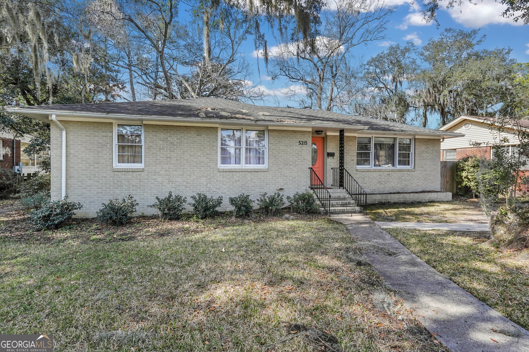 front view of house with a yard