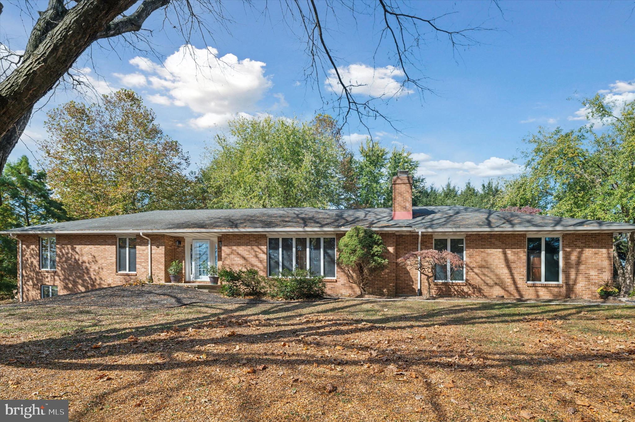 a view of a house with a patio