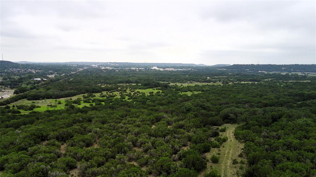 an aerial view of forest