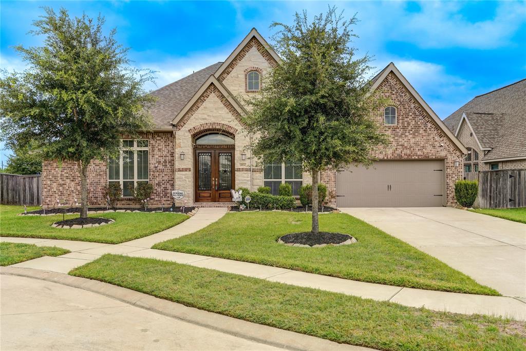 Welcome to an immaculate one story Perry Home features 3786sf, full brick with stone accents and 3 car tandem garage