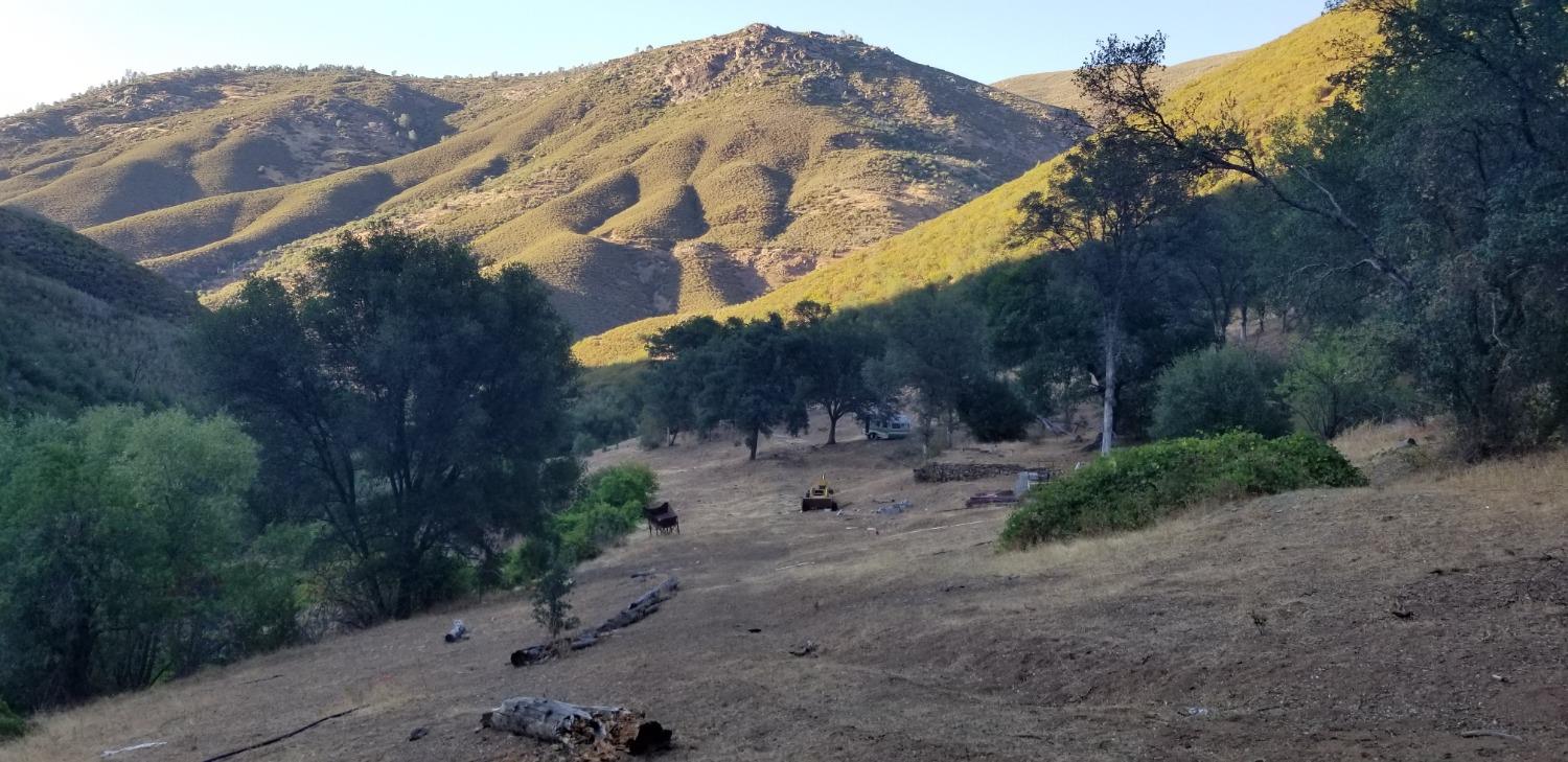 a view of a house with a mountain