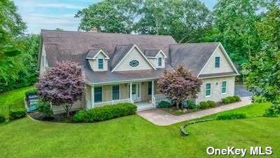 a aerial view of a house