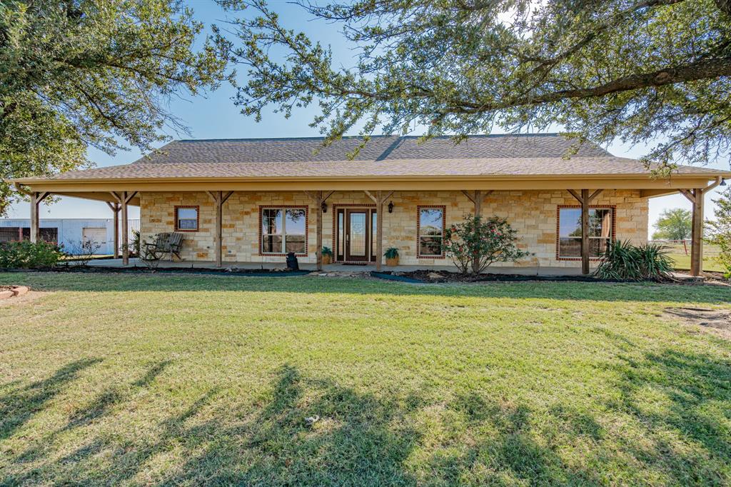 front view of house with a yard