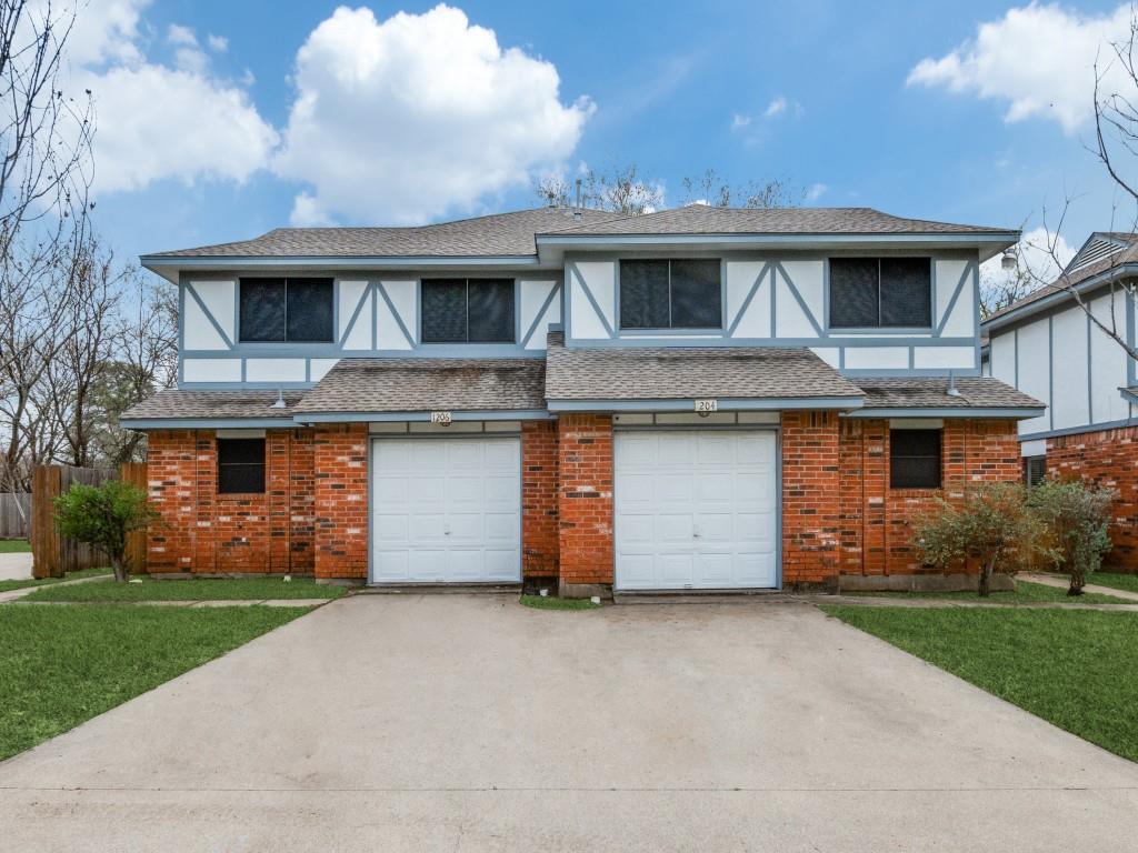 front view of house with a yard