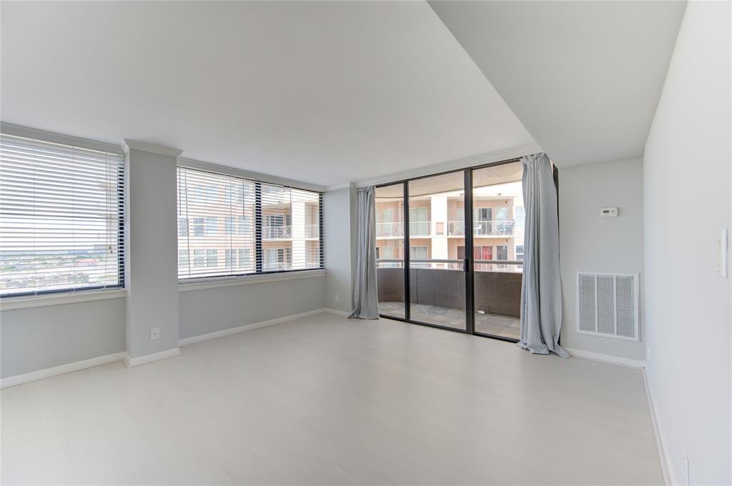 a view of an empty room with window