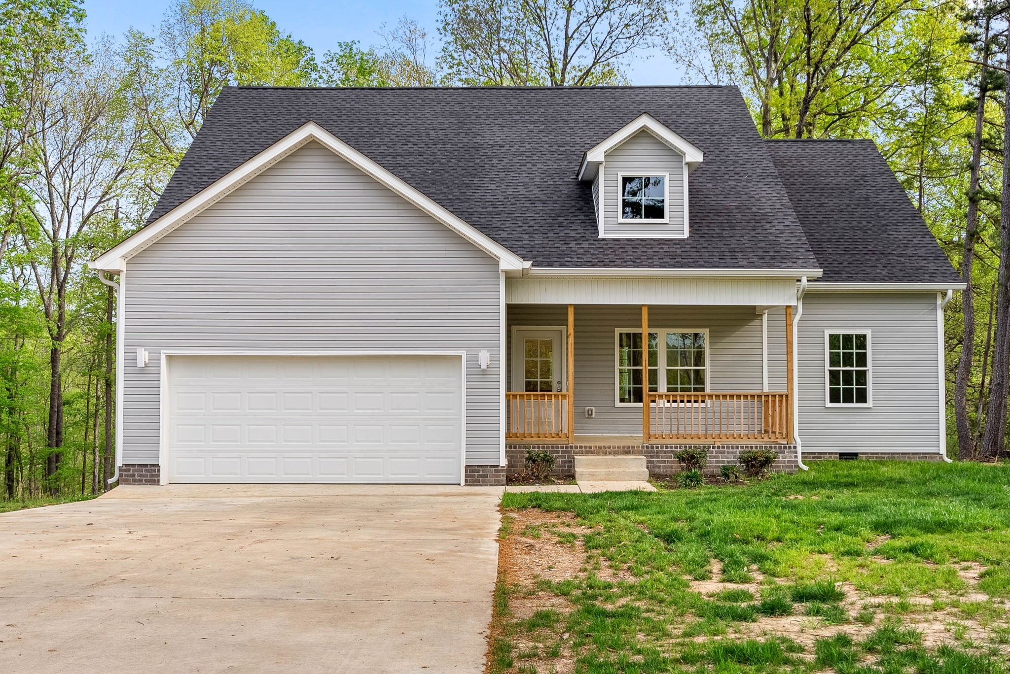 front view of house with a yard