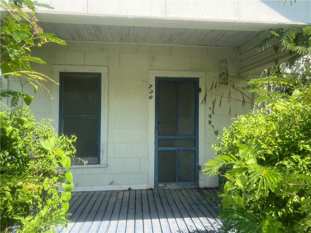 a view of a pathway of a house