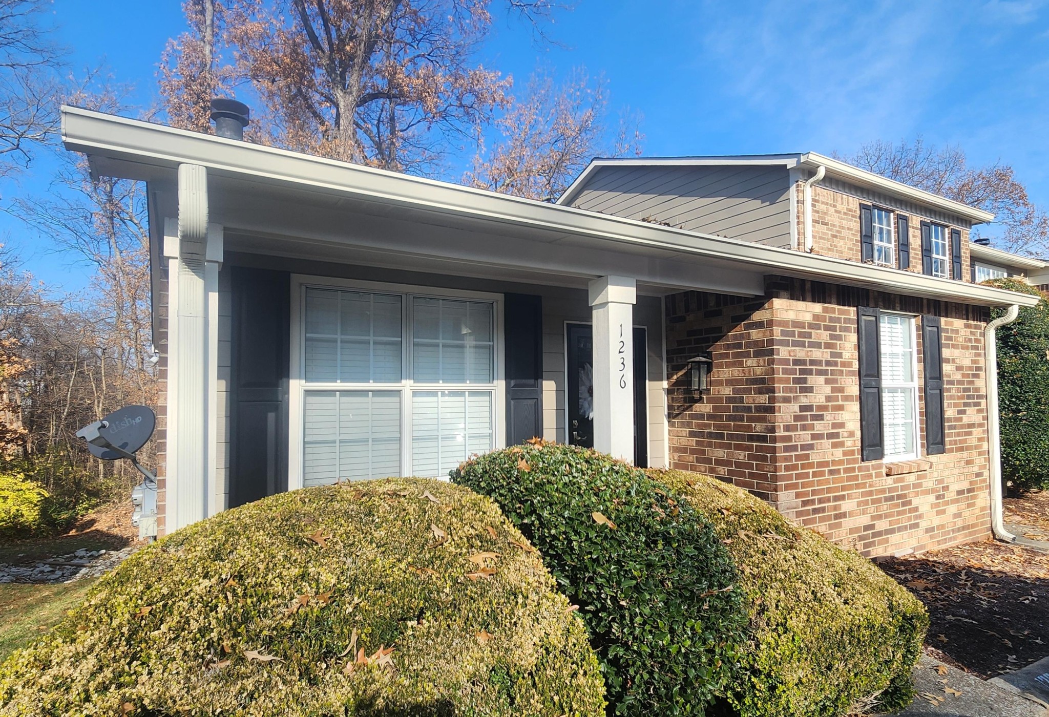 front view of a house