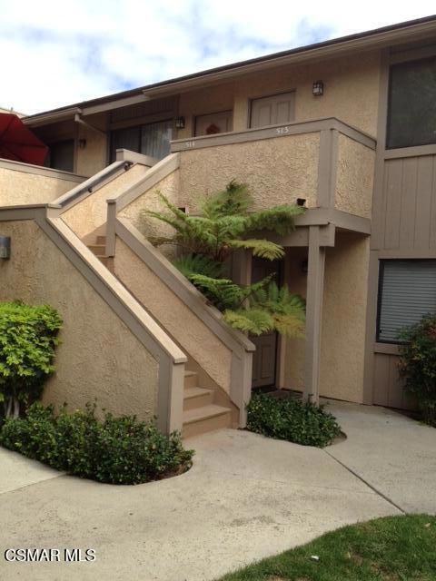 a view of a entryway of the house