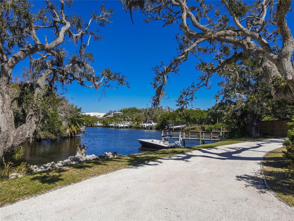 waterfront and boat dock