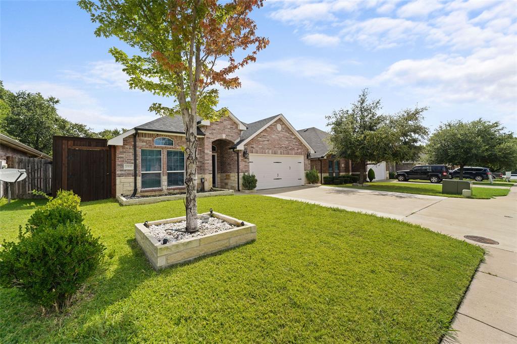 a front view of a house with swimming pool and porch