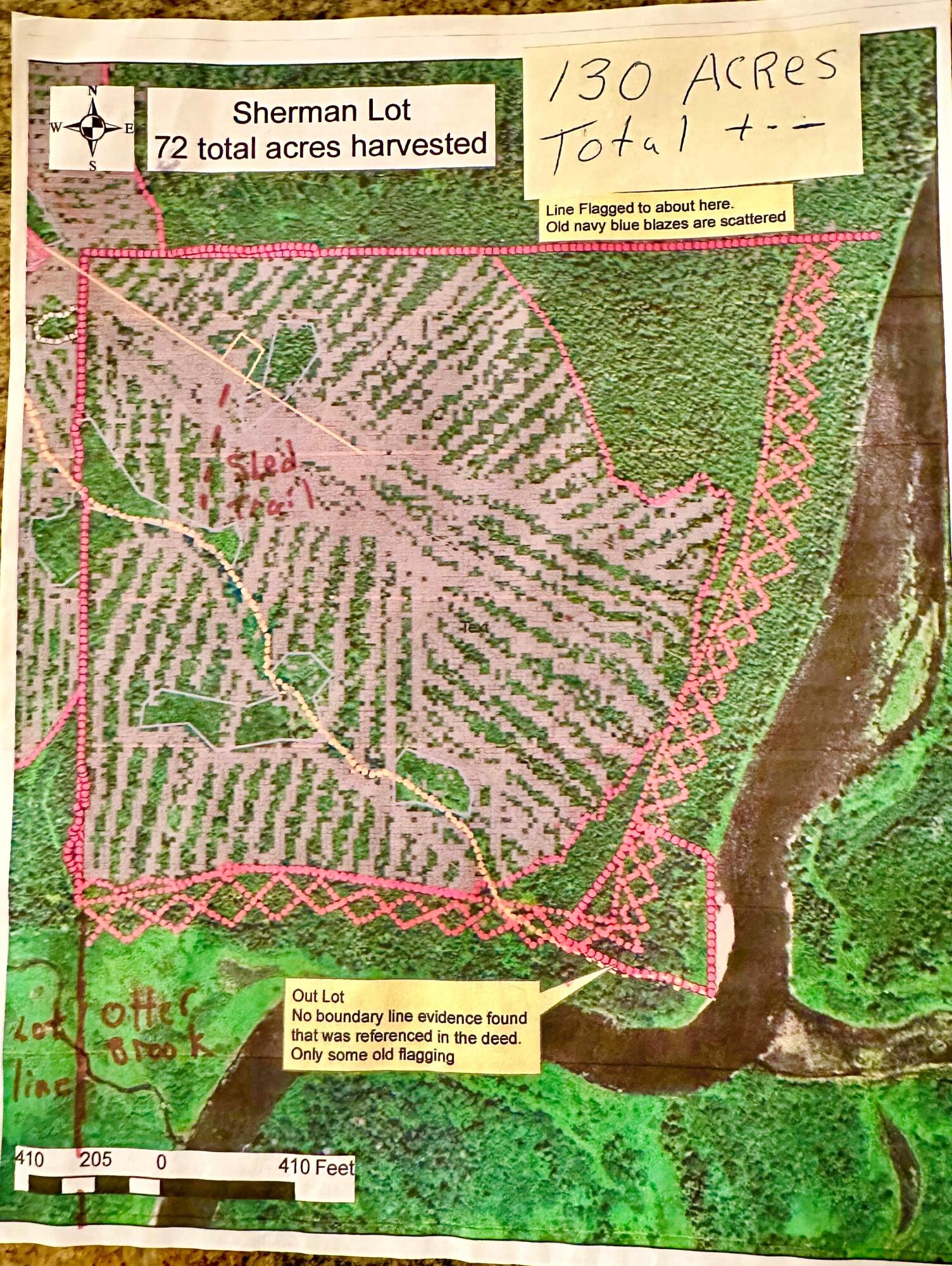 Map of Oxbow North Proerty