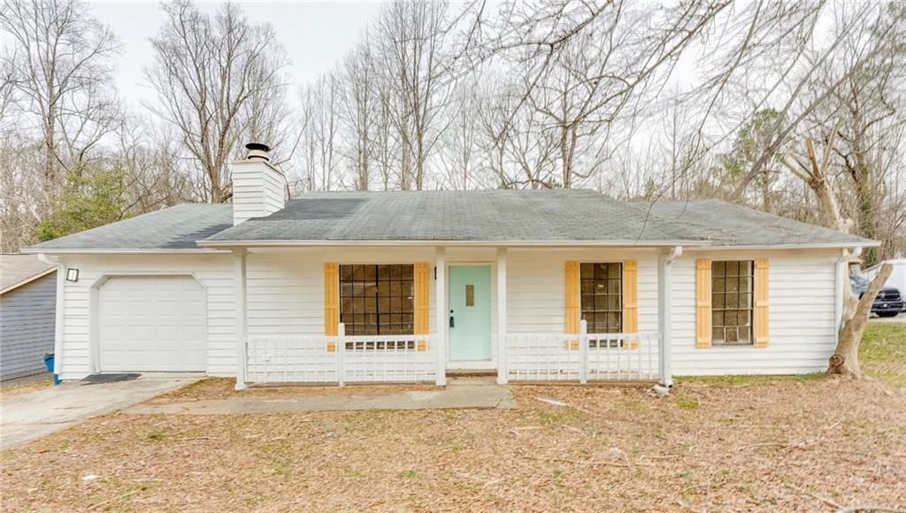 front view of a house