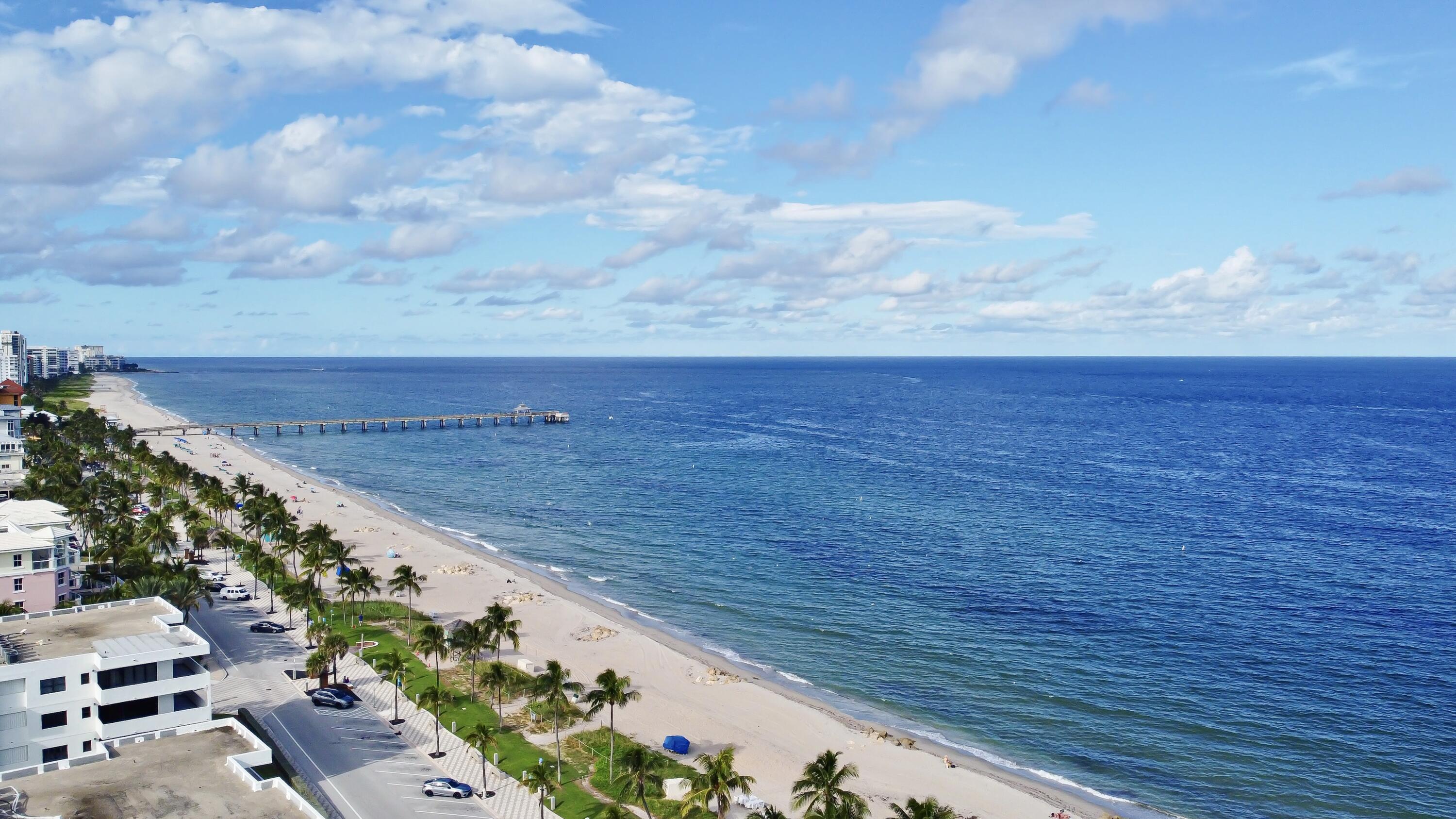 a view of an ocean from a balcony