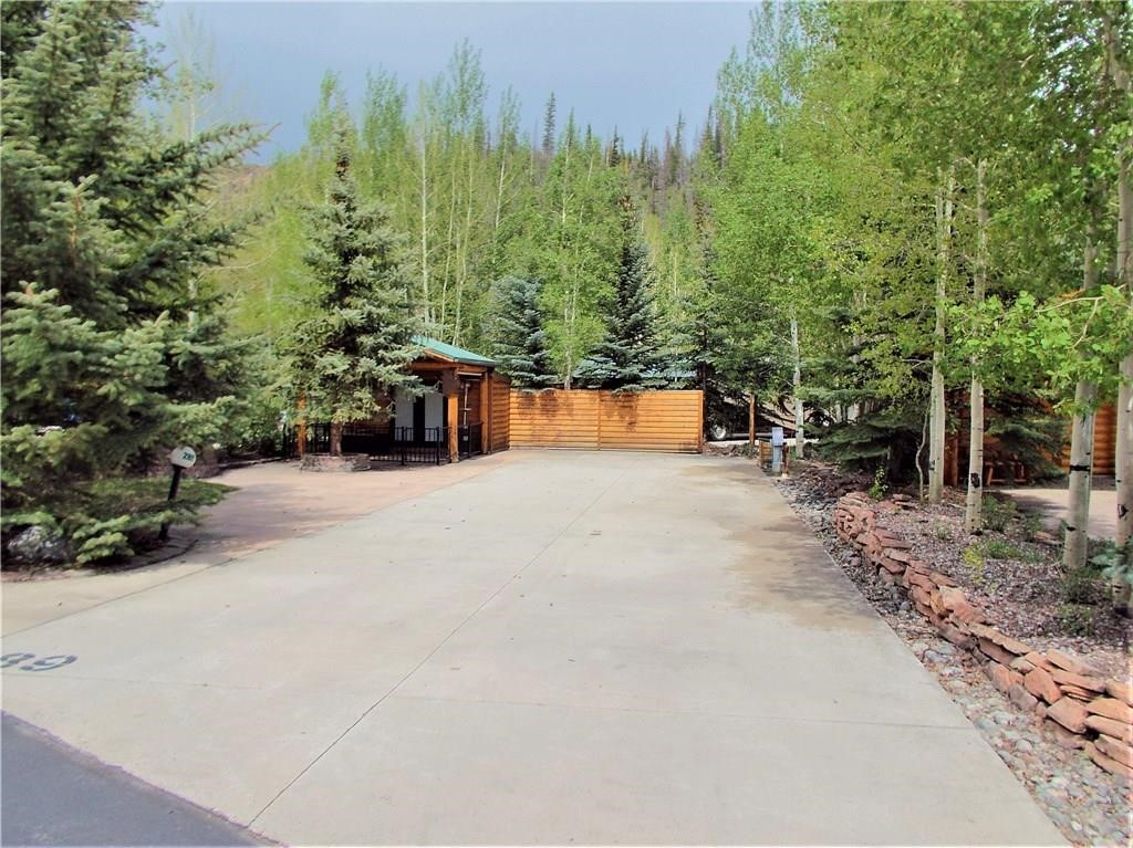 a view of a outdoor space with trees