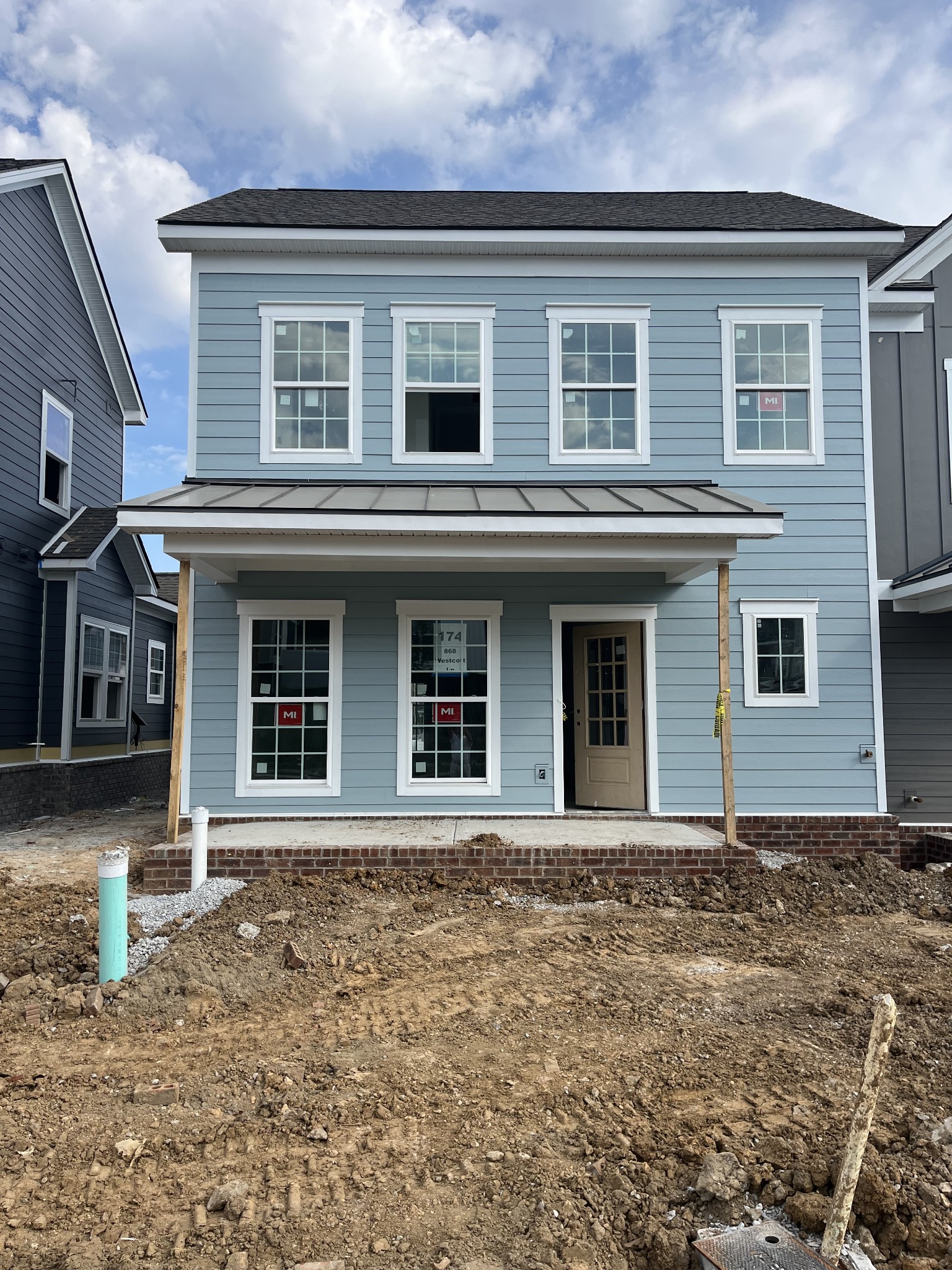 front view of a house