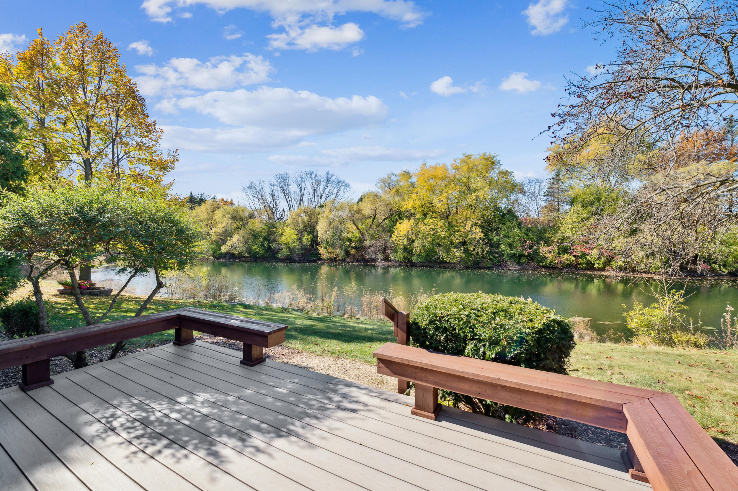 Deck Overlooking Pond