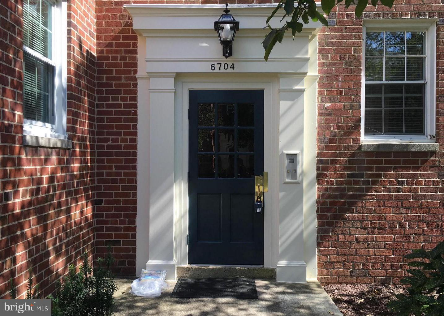 a front view of a house with a shower