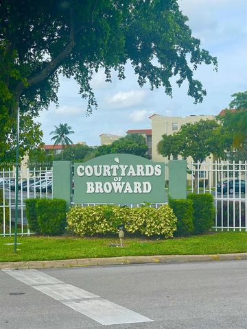 $185,000 | 1810 Southwest 81st Avenue, Unit 2310 | Courtyards of Broward Condominiums