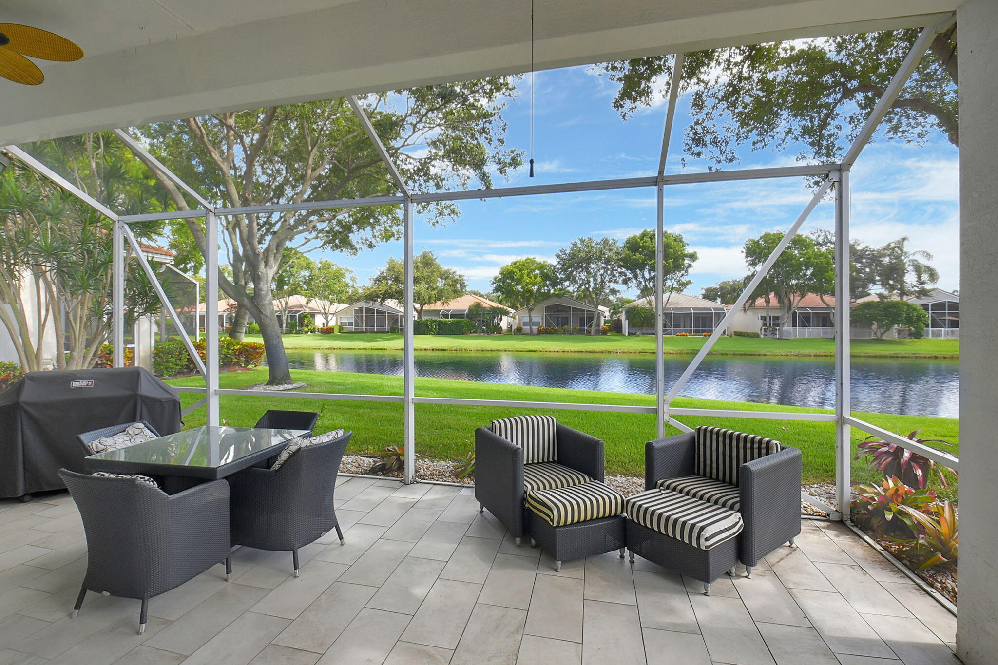 a view of a couches in a patio