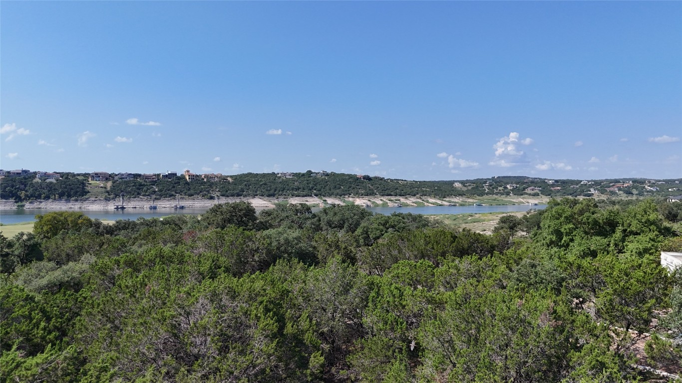 Drone shot from approximately 17ft above lot.