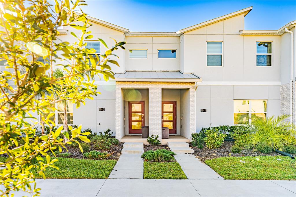 front view of a house