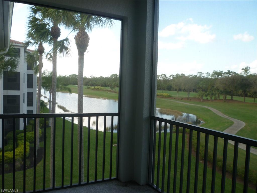 a view of a wooden balcony