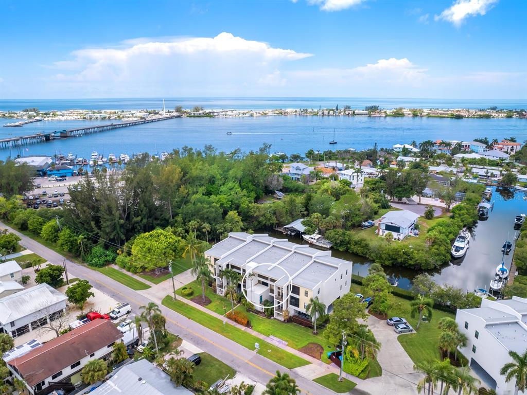 View of setting! Notice Cortez Bridge to Anna Marie Island, ICW & Gulf of Mexico