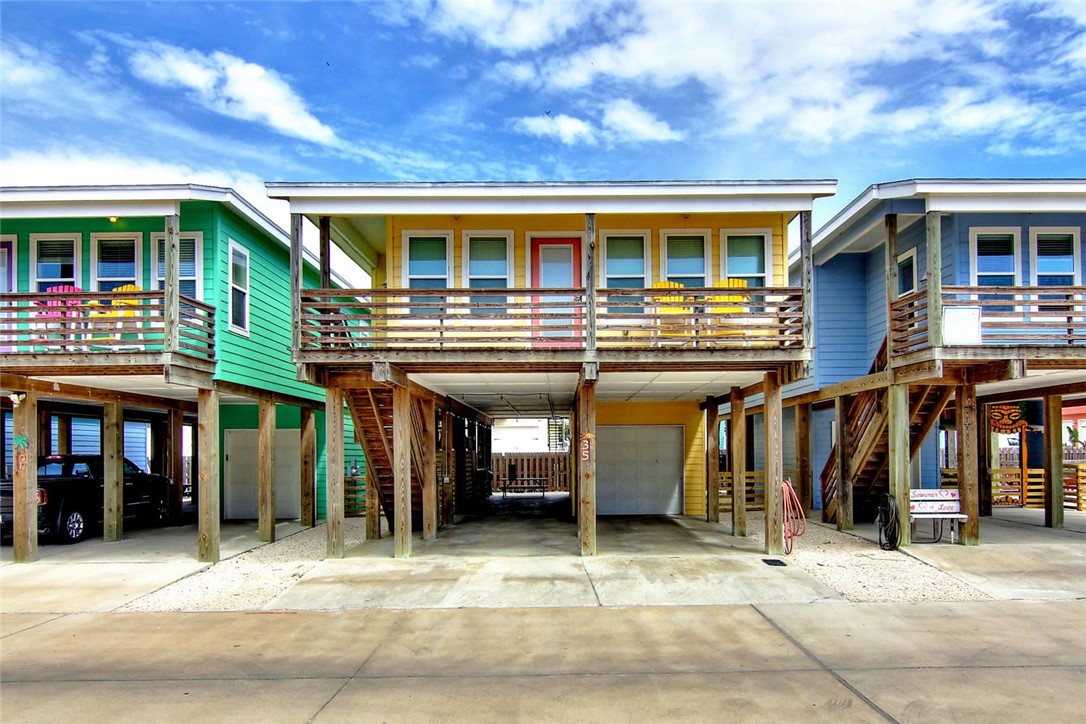 a view of a building with a outdoor space