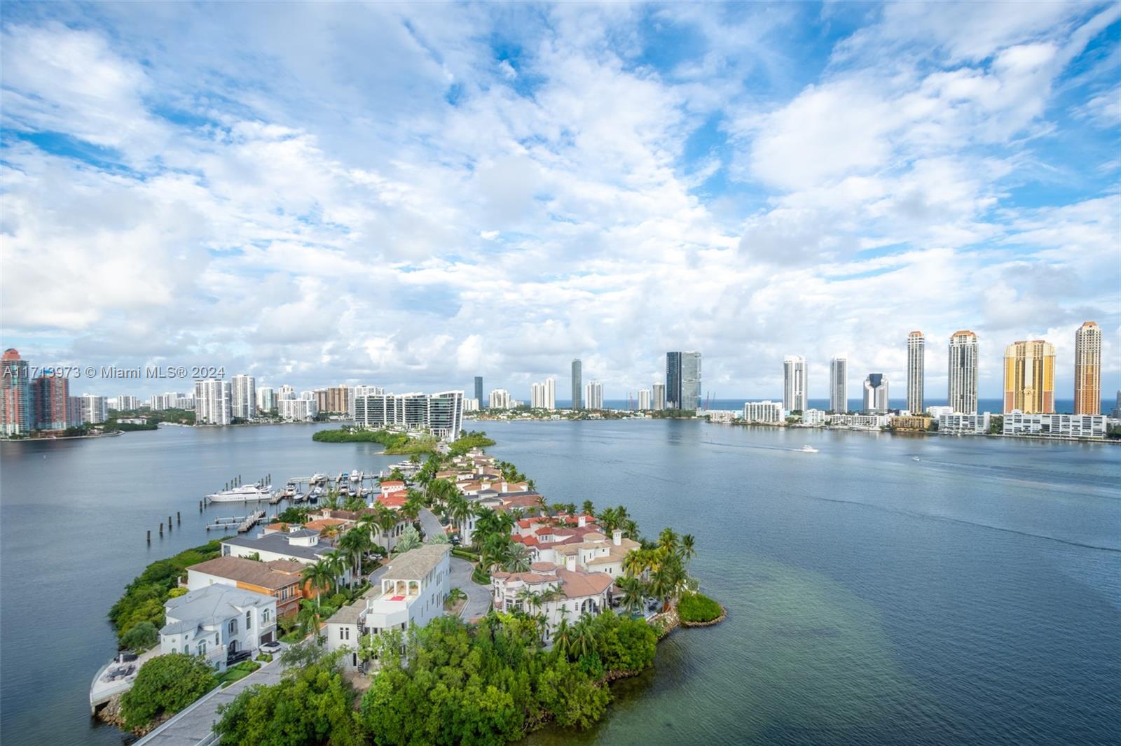 a city view with lake view