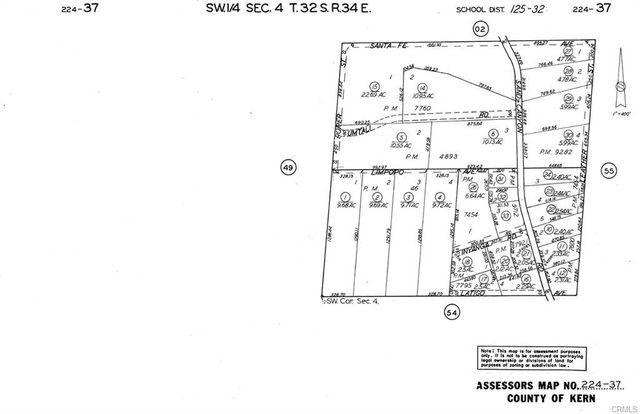 $98,000 | 0 Umtali Road | Tehachapi