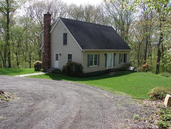 a view of outdoor space yard and front view of house