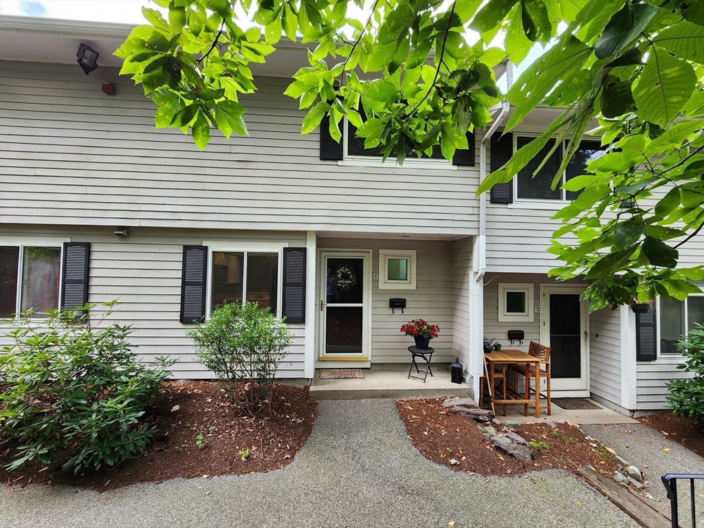 a house view with a sitting space