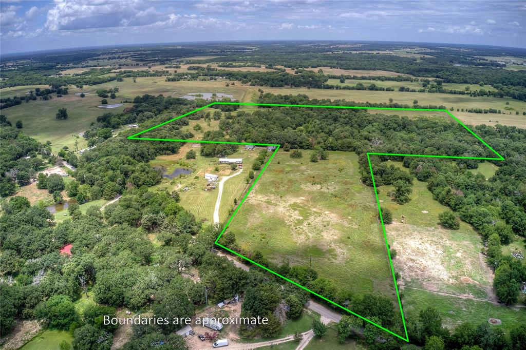 Bird's eye view with a rural view