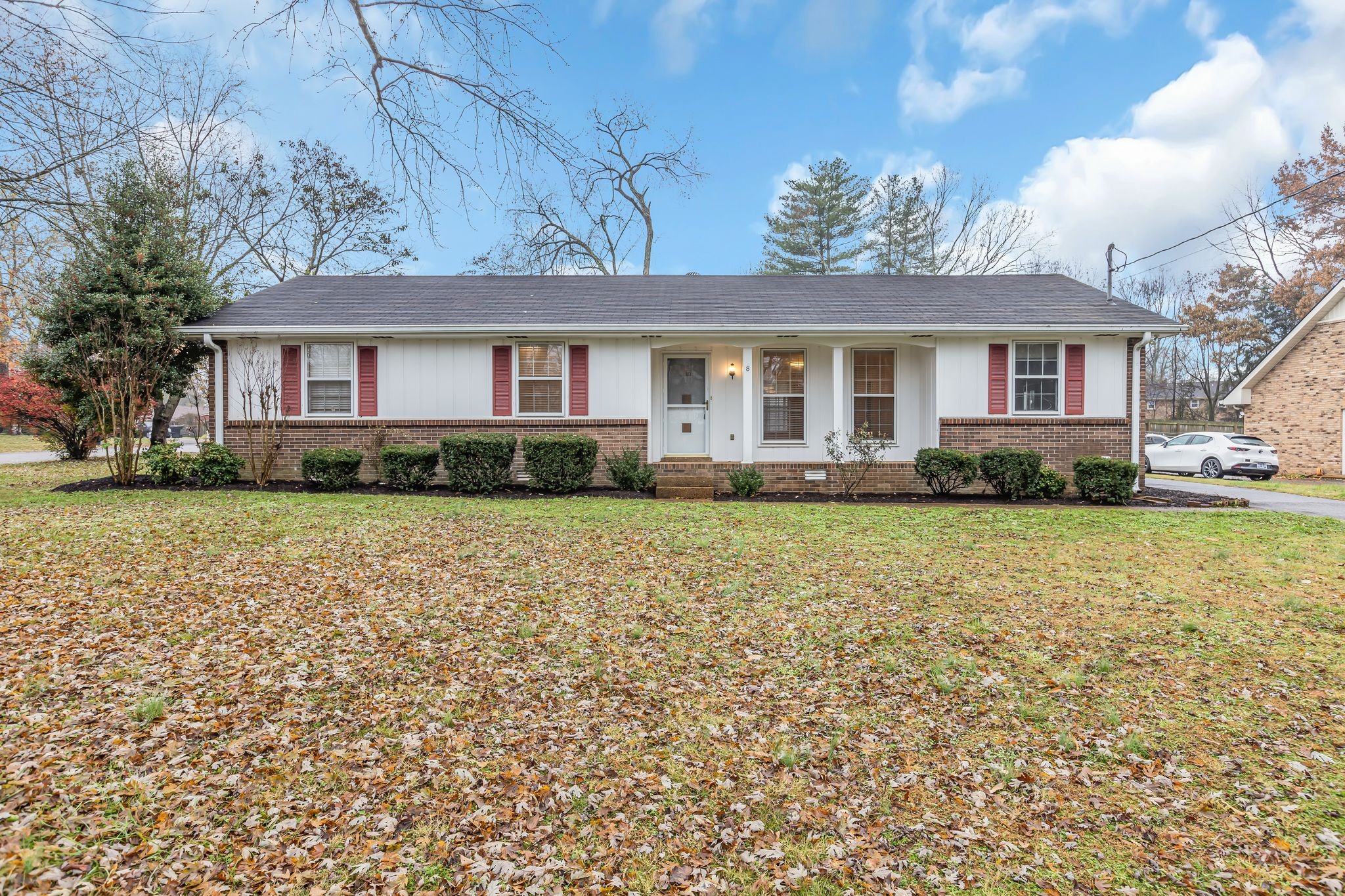 Large homesite with Rocking chair front porch