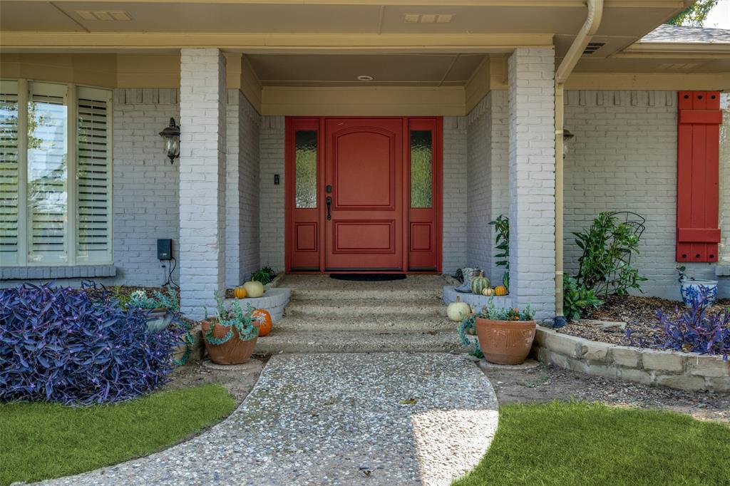 a front view of a house with porch